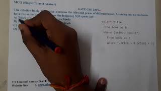 GATE CSE 2005