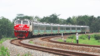 KERETA API MELAJU NGEBUT‼️ MENEMUKAN 23 KERETA API MELAJU DI STASIUN KARANGANYAR