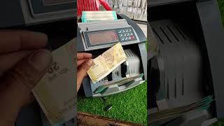 Find Fake Note in 50rs Bundle of 100 note in Counting Machine #shorts