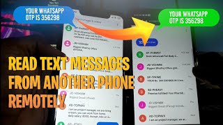 How to Read Text Messages from another phone Remotely