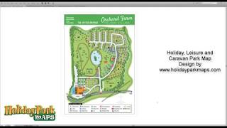 How to design a Holiday Park Site Map