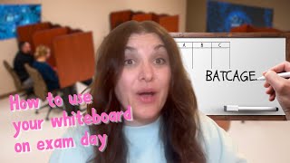 Dana Do's: How to effectively use your whiteboard on the #bcbaexam