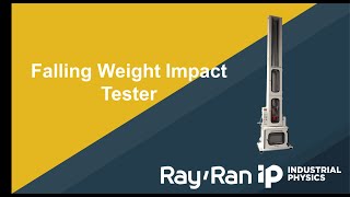 Ray-Ran Universal Falling Weight Impact Tester - Material Evaluation