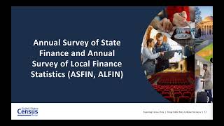 Exploring Census Data Webinar Series: Using Public Data to Make Decisions