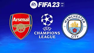 FIFA 23 | Arsenal vs Manchester City - UEFA Champions League - PS5 Gameplay
