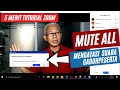 ZT#30. CARA MUTE ALL DI ZOOM | 5 MENIT TUTORIAL