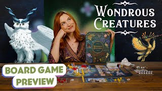 Wondrous Creatures Board Game Overview