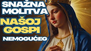 Snažna molitva Našoj Gospi Nemogućeg – Prevaziđite izazove sa verom!#исус #бог #фаитх