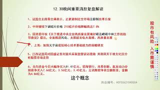 深夜传来6大重要消息！利好整个A股，身在其中的股民有福了！