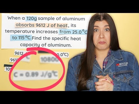 Calorimetry Examples: How to Find Heat and Specific Heat Capacity