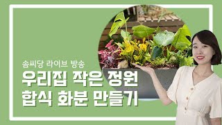 [솜씨당 라이브 방송] 가드닝 원데이클래스seedfolk 작가님편