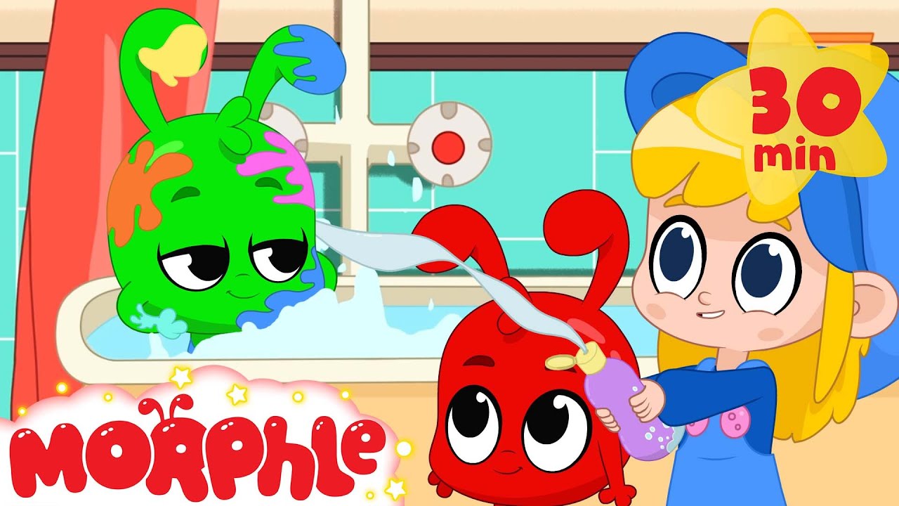 Orphle Takes a Bath - Mila and Morphle | +more Kids Videos | My Magic Pet Morphle