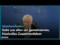 Islamkonferenz: Rede von Horst Seehofer