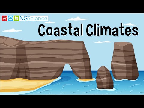 What climate does the coast have?