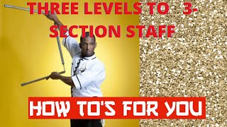 Three Section Staff Tutorial |HOW 2 FOR YOU Part 1 | Ying Jow Pai Bo staff form