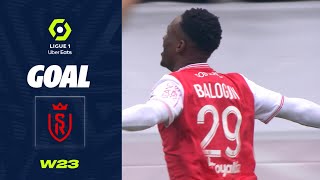 Goal Folarin BALOGUN (50' - SdR) STADE DE REIMS - ESTAC TROYES (4-0) 22/23