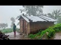 Most Relaxation Mountain Village Life into the Rain || How People Live in Rainy Day || Hari Official