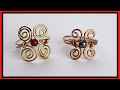 Celtic Wire Spiral Ring Tutorial