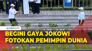 Momen Jokowi Fotokan Pemimpin Dunia saat Berkunjung ke Tahura