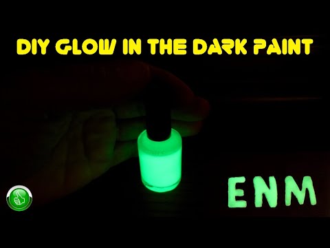 DIY Glow In The Dark Paint(High Luminescence) DIY Glow In The Dark Paint(High Luminescence)