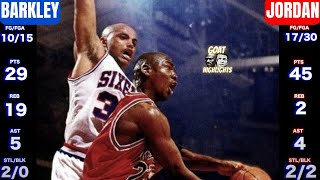 Michael Jordan vs. Charles Barkley | 1986-1987