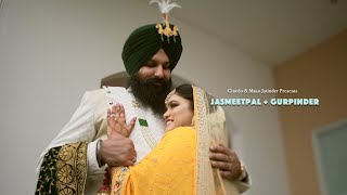 Best Same Day Wedding Film | Jasmeetpal + Gurpinder | CineDo | Maan Jatinder