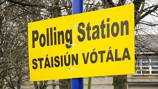 Exit poll suggests tight three-way race in Irish parliamentary elections