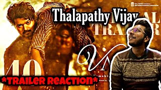 Varisu - Trailer Reaction! | Thalapathy Vijay | Rashmika |  Boss Reacts |  #varisureaction #varisu