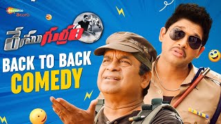 Race Gurram Back To Back Comedy Scenes | Telugu Comedy Scenes | Race Gurram Brahmanandam Comedy