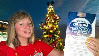 Disney Springs Christmas Tree Stroll 2022, Jock Lindsey's Holiday Menu, Meeting Santa \u0026 SNOW! ❄️