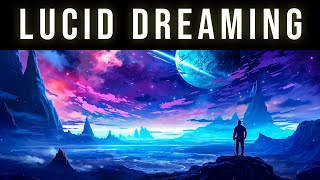 Induce Lucid Dreams Instantly | Lucid Dreaming Black Screen Deep Sleep Music | Enter REM Sleep Cycle