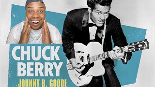 Chuck Berry - Johnny B. Goode Live 1958 REACTION