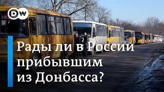 Эвакуация из Донбасса: "вещей взяли на сутки"