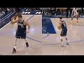 Luka Doncic knew Klay Thompson was gonna hit these 3's before he even shot them 😂