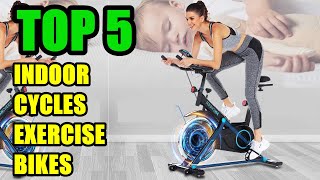 TOP 5: Best Indoor Cycle Exercise Bikes for Home 2022 | Multi-function Digital Monitor
