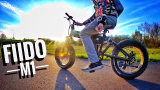 Fiido M1 Electric Fatbike Review - Folding eBike for $1000 with O.K. Quality