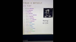 Ranking True 2 Myself from Lil Tjay