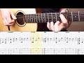 dandelion masaaki kishibe fingerstyle guitar lesson tab