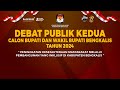 🔴 LIVE - DEBAT PUBLIK KEDUA CALON BUPATI DAN WAKIL BUPATI BENGKALIS TAHUN 2024