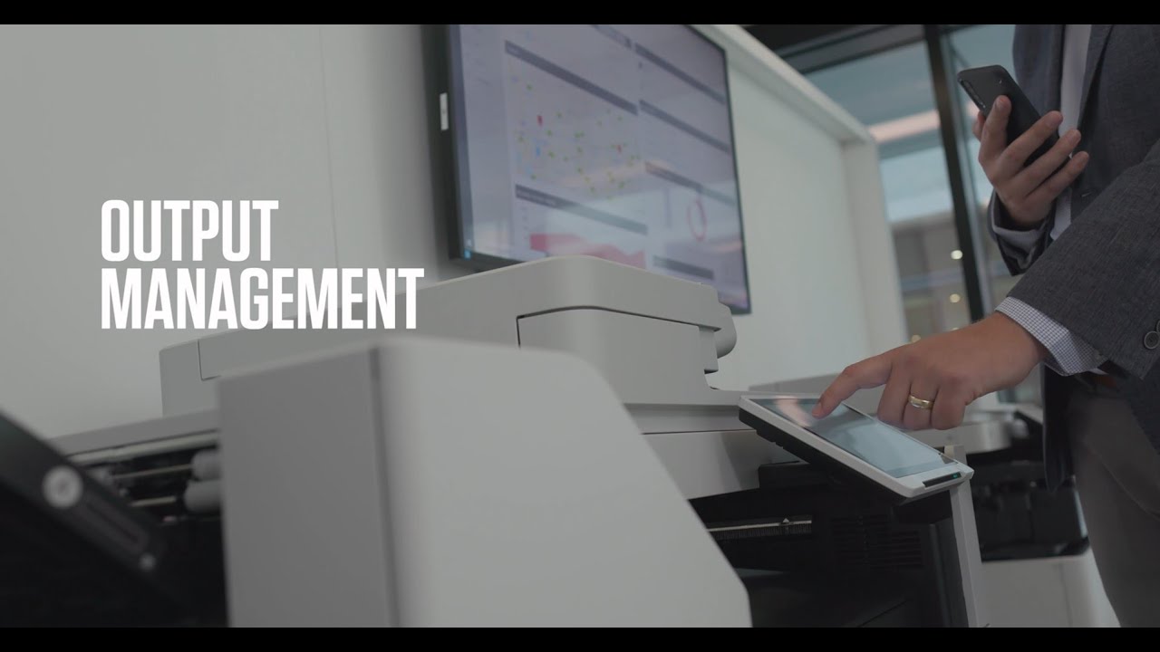 Output Management Canon Document Solutions Youtube