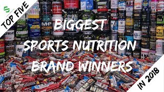 Top 5 Biggest Sports Nutrition Brand Winners in 2018