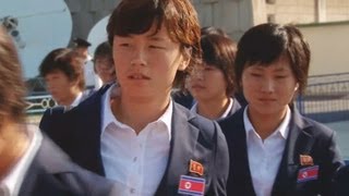 Ｕ-２０北朝鮮代表が平壌出発 女子サッカー、特例入国へ