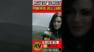 MCU top 10 most powerful villians 😈, (Part2).