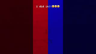 I Finally Did It