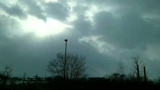 Time Lapse - Some Really Nice Crepuscular Rays