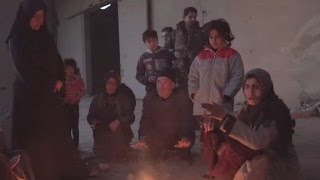 Civilians caught in the crossfire in Aleppo