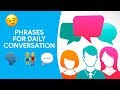 PHRASES FOR DAILY CONVERSATION IN ENGLISH | EWA: Learn English