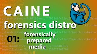 CAINE - 01 - tutorial on how to create forensically prepared media