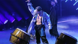 231225 DRUM performance Kick it + Fact Check - NCT 127 JOHNNY fancam 북 퍼포먼스 영웅 팩트체크 쟈니 직캠 @ SBS 가요대전