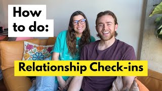 How to do: Relationship Check-ins